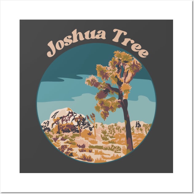 Joshua Tree Wall Art by Slightly Unhinged